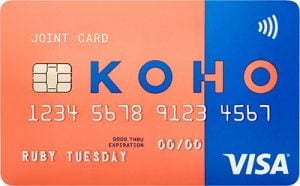 Koho Visa card